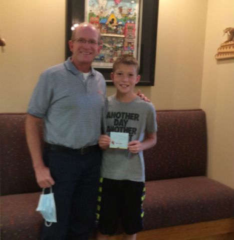 Congratulations Derek winning the gift card to Barnes and Noble!