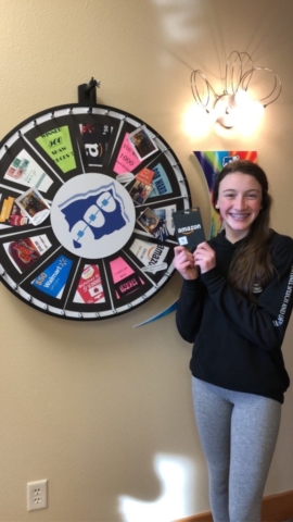 Annabelle was the Feb Winner. She landed on the $50 gift card to amazon. Have fun shopping.